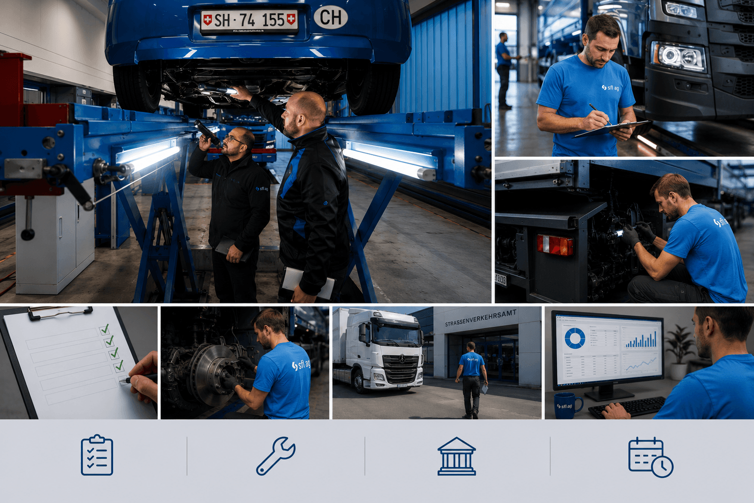 MFK-Vorbereitung in der Werkstatt der SFL AG