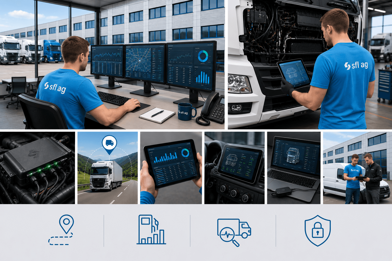 Telematik-Datenanalyse für Flotten bei der SFL AG